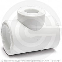 Тройник PP-R переходной белый внутренняя пайка Дн 32-25-20 RTP (РосТурПласт)