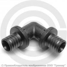 Угольник аксиальный PPSU для PE-X труб Дн 20 90гр RAUTITAN PX Rehau