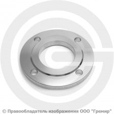 Фланец плоский нержавеющий 12х18н10т 1-65-6 ГОСТ 12820-80, Ру-6, Ду-65