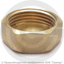 Заглушка латунная ВР (ВН) Ду-20 (3/4") VALFEX