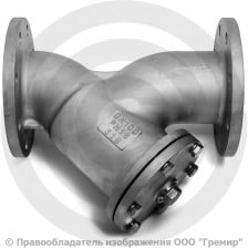 Фильтр сетчатый нержавеющий AISI 316 (CF8M) фланцевый Ду-200 Ру-16 (Т<250°С) ABRA YF-3000