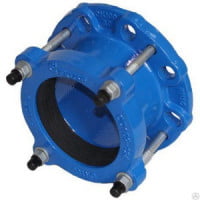 Муфта чугунная соединительная фланцевая ПФРК ВЧШГ Ду-80