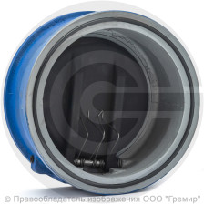 Клапан обратный поворотный чугунный межфланцевый Ду-150 Ру-16 (Т<190°С) БЛМЗ