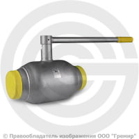 Кран стальной под приварку Ду-100 Ру-25 L=330мм полнопроходной LD КШ.Ц.П. 100.025.П/П