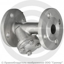 Фильтр сетчатый Y-образный нержавеющий фланцевый Ду-65 Ру-16 (Т<180°С) Benarmo