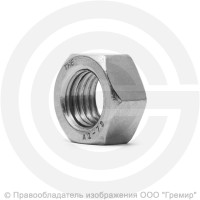 Гайка нержавеющая A2 М14 DIN 934