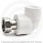 Угольник PP-R белый с накидной гайкой Дн 20-1/2" Pro Aqua