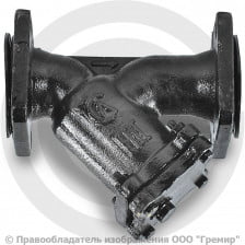 Фильтр магнитный сетчатый Y-образный чугунный фланцевый Ду-65 Ру-16 (Т<150°С) ЛМЗ ФСМ