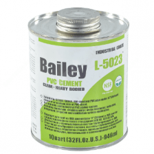 Клей для труб ПВХ 946мл Bailey L-5023