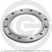 Фланец плоский 09Г2С 1-300-6 ГОСТ 12820-80, Ру-6, Ду-300