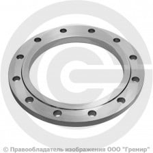 Фланец плоский 09Г2С 1-300-6 ГОСТ 12820-80, Ру-6, Ду-300