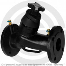 Клапан балансировочный ручной чугунный фланцевый Ду-250 Ру-16 Kvs=865.96м3/ч BL.230 MVI