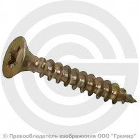 Шуруп-саморез стальной универсальный М4х40 (уп. 1000 шт) DIN 7962