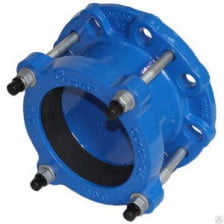 Муфта чугунная соединительная фланцевая ПФРК ВЧШГ Ду-200