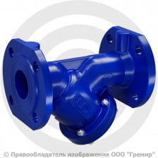 Фильтр магнитный сетчатый Y-образный чугунный фланцевый Ду-50 Ру-16 (Т<150°С) LD ФМФ.050.16