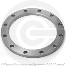 Фланец для ПЭ труб стальной Ду-600 Ру-16 прижимной расточенный (Dвн 645мм) под втулку Дн 630 SDR11