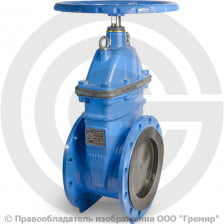 Задвижка чугунная фланцевая Ду-250 Ру-10/16 (Т<110°С) VOC4241C Tecofi