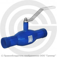 Кран стальной под приварку Ду-20 Ру-40 L=230мм Temper КШ.Ц.П