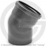 Отвод НПВХ (ПВХ) с раструбом серый Дн 110 30гр б/нап в/к ТУ 6-49-33-92 Агригазполимер