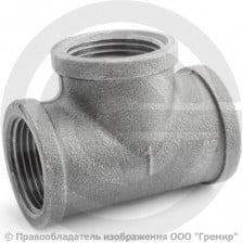 Тройник чугунный ВР (ВН) Ду 25 (1")