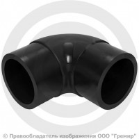 Отвод ПЭ100 спигот Дн 225 90гр Ру-16 SDR11