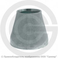 Переход 33,7х2,3-21,3х2 (Ду 25-15) оцинкованный концентрический исп.1 ГОСТ 17378