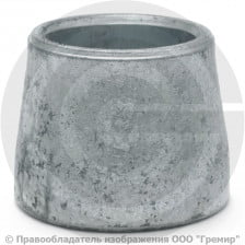 Переход 38х2-32х2 (Ду 32-25) оцинкованный концентрический ГОСТ 17378 КАЗ