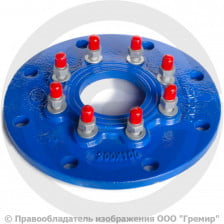 Фланец переходной (редукционный) Ду 200-200 Ру10-Ру16 ГОСТ ISO 2531-2012