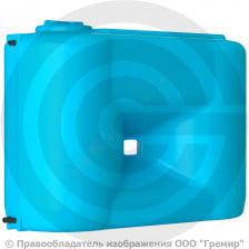 Ёмкость для воды с поплавком 2000 л сине-белый Акватек Combi W-2000 BW