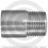 Ниппель приварной (резьба) нержавеющий AISI 316 Ду-100 (4")