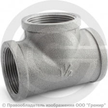 Тройник чугунный ВР (ВН) Ду 40 (1 1/2")