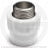 Муфта PP-R комбинированная белая НР (НАР) Дн 20-1/2" Pro Aqua