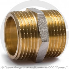 Ниппель латунный НР (НАР) Ду-65 (2 1/2") STOUT