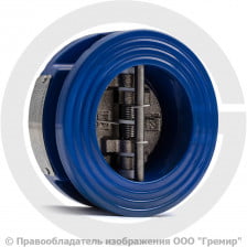 Клапан обратный двухстворчатый чугунный межфланцевый Ду-50 Ру-16 (Т<120°С) ств чугун Benarmo