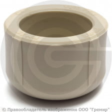Заглушка (пробка) PP-R серая внутренняя пайка Дн 90 VALFEX