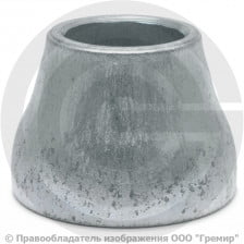 Переход 57х3-32х2 (Ду 50-25) оцинкованный концентрический ГОСТ 17378 КАЗ