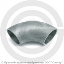 Отвод 76х6 (Ду-65) оцинкованный 90 градусов ГОСТ 17375