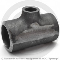 Тройник П 88,9х8-76,1х7,1 (Ду 80-65) стальной (Ст.20) переходной исп.1 ГОСТ 17376
