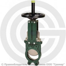 Задвижка шиберная односторонняя с выдвижным штоком Ду-150 Ру-10 (Т<80°С) VG3400 Tecofi