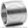 Муфта нержавеющая AISI 316 равнопроходная Ду-15 (1/2")