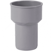 Переход PP-H на металлическую трубу сифона серый Дн 40/40 б/нап б/к Ostendorf HT HTS