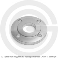 Фланец плоский нержавеющий 12х18н10т 1-50-10 ГОСТ 12820-80, Ру-10, Ду-50