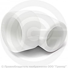 Угольник PP-R переходной белый внутренняя пайка Дн 25-20 90гр Pro Aqua