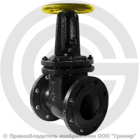 Задвижка чугунная фланцевая Ду-50 Ру-6 (Т<100°С) 30ч7бк ЛМЗ