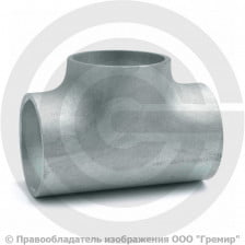 Тройник 57х3,5-45х2,5 (Ду 50-40) оцинкованный переходной ГОСТ 17376