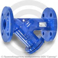 Фильтр магнитный сетчатый Y-образный чугунный фланцевый Ду-65 Ру-16 (Т<300°С) Benarmo
