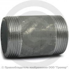 Бочонок стальной оцинкованный L=70мм Ду-50 (2") КАЗ