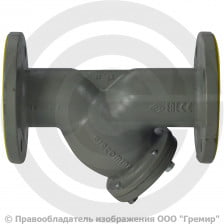 Фильтр сетчатый Y-образный чугунный фланцевый Ду-15 Ру-16 (Т<250°С) Giacomini R74F