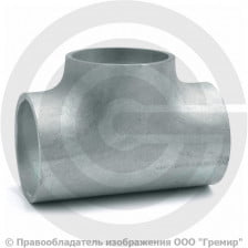 Тройник 108х4-89х3,5 (Ду 100-80) оцинкованный переходной ГОСТ 17376