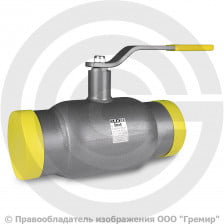 Кран стальной под приварку Ду-100 Ру-25 L=280мм LD КШ.Ц.П. 100/080.025.Н/П